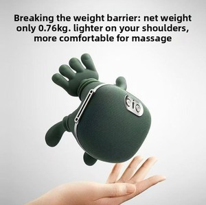 Masajeador Portátil Shiatsu con Calor para Cuello y Hombros, Presión con Dedos, Amasamiento Profundo de Tejidos, Compresa Caliente para Alivio de Espalda, Piernas y Cintura - Product Image 5