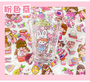 Pegatinas de dibujos animados para mascotas, 100 hojas, Kawaii, recortes decorativos, bricolaje - Product Image 5