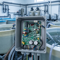 Panneau de commande moteur triphasé 380V 2.2KW, carte contrôleur PCBA, variateur de fréquence VFD, BLDC/PMSM, sortie 15-120Hz pour l'aquaculture