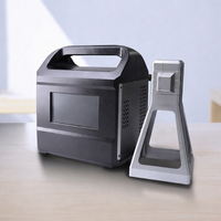 Nouvelle machine de marquage laser à fibre CNC mobile et portable, refroidie par air, facile à utiliser, équipement de gravure pour atelier