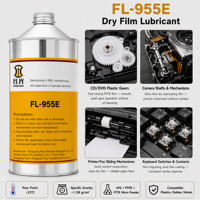 Lubrifiant en film sec conforme REACH FL-955 PTFE PFPE HFE 1KG à séchage rapide et antiadhésif pour écouteurs TWS, serrures intelligentes et électronique -30