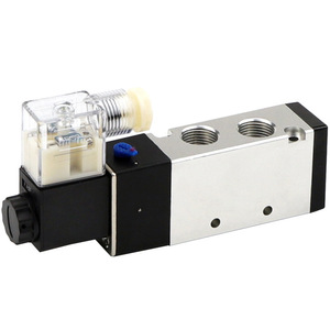 Válvula Solenoide Dde Dade Pneumatics 4V310-10, 24V DC, 48W, 100% Ed, Válvula de Control Neumática de Dos Posiciones y Cinco Vías - Product Image 2