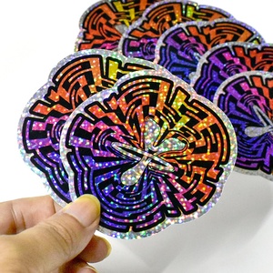 Pegatinas Personalizadas con Corte a Troquel, Holográficas, Resistentes al Agua y a <span class=keywords><strong>la</strong></span> Intemperie, con Purpurina - Product Image 2