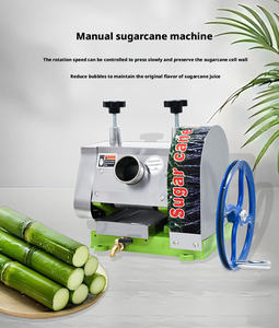 Presse-agrumes à canne à sucre de table commerciale - Extracteur à manivelle pour jus frais - Product Image 2