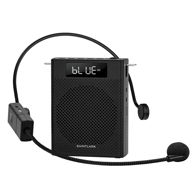 Portable Mini Speaker UHF Wireless Microphone Professional Audio Voice Amplifier Modules Rechargeable Wired Receivers Amplifiers