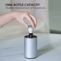 Diffuseur d'arômes sans eau en alliage d'aluminium CNUS CAR ALU, rechargeable, portable, pour voiture, maison, bureau, OEM