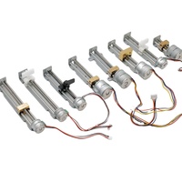 Moteur pas à pas linéaire de 15mm avec tige filetée à vis M3 pour glissière d'imprimante de traceur