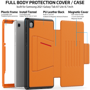 Nouvelle Housse de Protection Intelligente en Cuir pour Tablette <span class=keywords><strong>Samsung</strong></span> <span class=keywords><strong>Galaxy</strong></span> <span class=keywords><strong>Tab</strong></span> A7 Lite <span class=keywords><strong>A8</strong></span> 8.7 Pouces T290 T220 T225 avec Support Intégré - Product Image 6