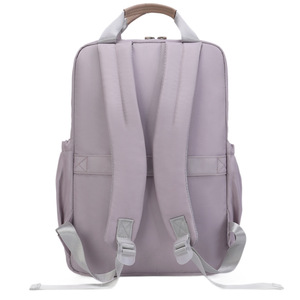Laptop Backpack Light Blue Solid Color 8 Inch <b>Computer</b> <b>Bag</b> For Travel Leisure Outdoor Use - Product Image 5