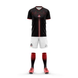 Conjunto de Fútbol Personalizado con Camiseta de Manga Corta para Hombre, Uniforme de Club en Blanco para Equipo de Fútbol - Product Image 5