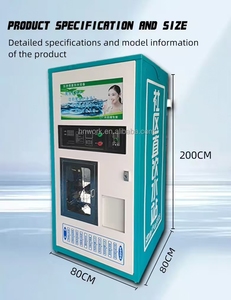 Distributore Automatico di Acqua a Osmosi Inversa per Comunità, Macchina per la Purificazione dell'Acqua, Stazione di Ricarica Acqua - Product Image 2
