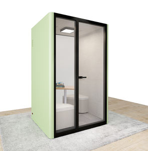 Cabina Acústica Silenciosa para Reuniones, Cabina de Oficina Privada Modular para Interiores, Cabina de Oficina Portátil para Exteriores con Gran Aislamiento Acústico - Product Image 6