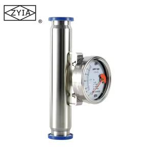 Débitmètre analogique 4-20mA à surface variable Air Azote Oxygène Argon Gaz Hydraulique Huile Tube Métallique Rotamètre Pointeur Affichage Eau - Product Image 1