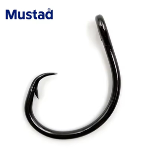 Hameçon Mustad 39950 Demon Circle String pour la pêche au bar, en acier à haute teneur en carbone, pour utilisation en <span class=keywords><strong>mer</strong></span> et en eau profonde. - Product Image 3
