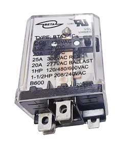 BTA3-1C MGrelay 25A 3PDT 5pin relais industriel haute puissance à usage général