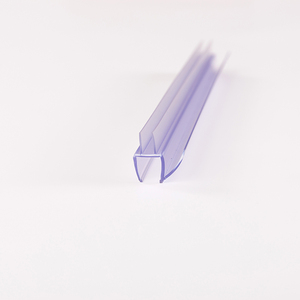 Bande d'étanchéité inférieure <span class=keywords><strong>pour</strong></span> <span class=keywords><strong>cabine</strong></span> <span class=keywords><strong>de</strong></span> <span class=keywords><strong>douche</strong></span> <span class=keywords><strong>joint</strong></span> <span class=keywords><strong>de</strong></span> porte <span class=keywords><strong>de</strong></span> <span class=keywords><strong>douche</strong></span> en vinyle à double ailette en pvc sans cadre - Product Image 1