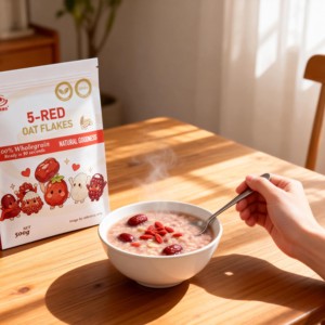 Flocons <span class=keywords><strong>d</strong></span>'<span class=keywords><strong>avoine</strong></span> instantanés 5-Red à grains entiers, petit-<span class=keywords><strong>d</strong></span>éjeuner sain à base de céréales - Product Image 2