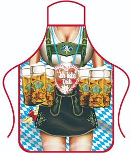 Nuevo <span class=keywords><strong>Delantal</strong></span> de Barbacoa Divertido, <span class=keywords><strong>Delantal</strong></span> de Cerveza, <span class=keywords><strong>Delantal</strong></span> de Cocina Bávaro para Oktoberfest, para Hombre, Mujer, Amigos, Dirndl - Product Image 4