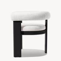 Vente en gros de meubles de restaurant modernes pour l'extérieur, table et chaises de salle à manger d'extérieur en aluminium coulé noir pour 8 à 12 personnes