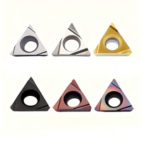 Boring Carbide Thread Inserts P10-K30 Grade HRC40-92 Hardness TPGH110304L PVD Coated Wear Resistant