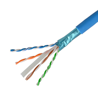 Câble réseau FTP Cat6 SIPU, 4 paires, 305 m (1000 pi), gaine PVC, câble de communication LAN
