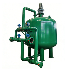 Filtre à boules de fibres vertical entièrement automatique, un ensemble complet d'équipements de traitement des eaux usées sans nettoyage manuel - Product Image 1