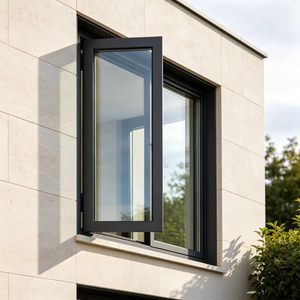 Fenestra corredera de aluminio de lujo XLB-80 con doble panel templado y reducción de ruido para aplicaciones arquitectónicas en edificios. - Product Image 6