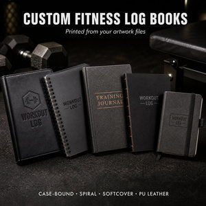 Cuaderno de Fitness Personalizado, Planificador de Entrenamiento, Diario de Progreso, Servicios de Impresión, Fabricante de Cuadernos - Product Image 2