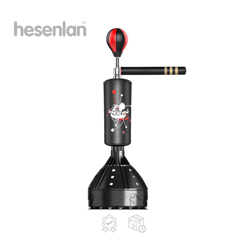 Hesenlan TS-2302 2021 новый фитнес тренажерный зал 64 дюймов кик боксинга, полиэтиленовый пакет оборудования надувные свободная стоячая боксерская груша человек