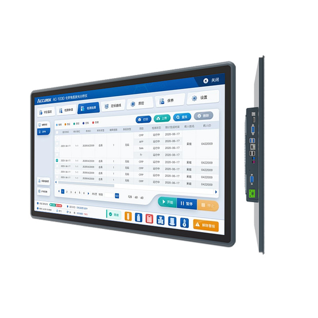Ip65 Waterproof Fanless Industrial Pc 1000 Nits 10.4 12.1 15 17 19 Inch Linux Win 10 Embedded Industrial Touch Screen Panel Pc