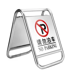 Groothandel Verkeersongeval Geen Parking Board Weg Waarschuwing Stand