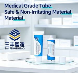 หลอดบีบ LDPE ฝาเกลียว พร้อมฉลาก สำหรับผลิตภัณฑ์เครื่องสำอาง น้ำมันหอมระเหย และยา ขนาดเส้นผ่านศูนย์กลาง 30 มม. - Product Image 3