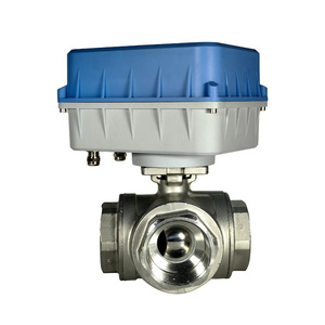 Actuador Inteligente Motorizado de 3 Vías para Control de Flujo de Agua 200N, M-bus/RS485, Tipo Bola - Product Image 4