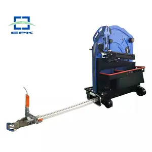 Automatic PP PET Strap Belt Pallet Threading strapping Machine