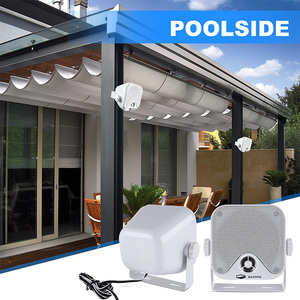 Marine RadioWaterproof BT Stereo Kỹ Thuật Số Phương Tiện Truyền Thông Audio Player + 2 Cặp 4 Inch Marine Box Loa Stereo + FM AM Cao Su Antenna - Product Image 5