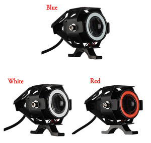 ขายตรงจากโรงงาน ไฟมอเตอร์ไซค์ U7 มินิ หลายสี ไฟสปอร์ตไลท์สว่างพิเศษ ไฟหน้า <span class=keywords><strong>LED</strong></span> 2 เลนส์ แบบทรานส์ฟอร์เมอร์ - Product Image 5