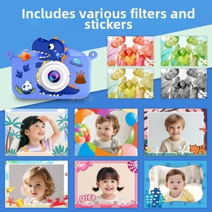 Caméscope numérique HD 1080P pour enfants, appareil <span class=keywords><strong>photo</strong></span> mignon pour enfants, jouets - Product Image 6