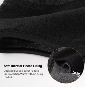 Bonnet thermique unisexe pour adulte, doublure de <span class=keywords><strong>casque</strong></span>, <span class=keywords><strong>en</strong></span> jacquard polaire, Spandex/Polyester, chaud, avec trous pour lunettes, pour le cyclisme <span class=keywords><strong>en</strong></span> hiver - Product Image 5