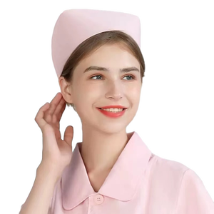 Gorro de <span class=keywords><strong>enfermera</strong></span> de papel para Hospital médico con estampado personalizado, diadema de Cosplay <span class=keywords><strong>antigua</strong></span> de Color sólido, accesorios de tela tejida, uniforme de <span class=keywords><strong>disfraz</strong></span> - Product Image 6