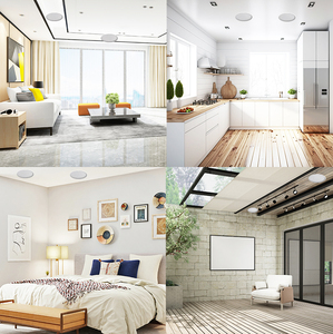 Cloudyx PA 4 존 네트워크 증폭기 WiFi BT5.0 H-DMI 동축 광학 USB 오디오 멀티 존 재생 지원 무선 마이크 - Product Image 6