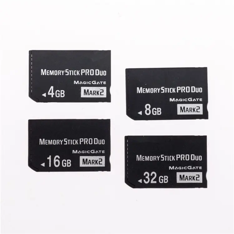 Original High Speed 16GB 32GB Memory Stick Pro Duo (MARK2) for Sony PSP Accessories Camera Memory Card