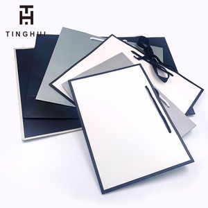 Bolsas de Compras de Papel de Lujo con Logotipo Personalizado, Bolsas de Regalo con Cinta de Cartón y Lazo para Empaque de Cosméticos - Product Image 6