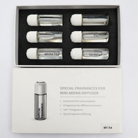 Pack de Démarrage Parfum Voiture - Diffuseur d'Arômes Ultrasonique à la Rose, Alimentation USB, Parfum Longue Durée & Design Moderne en Plastique