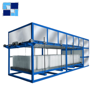 Machine <span class=keywords><strong>à</strong></span> glace industrielle <span class=keywords><strong>à</strong></span> refroidissement direct de 5 tonnes avec compresseur et pompe <span class=keywords><strong>à</strong></span> eau pour <span class=keywords><strong>la</strong></span> congélation des poissons et des fruits de mer - Product Image 1