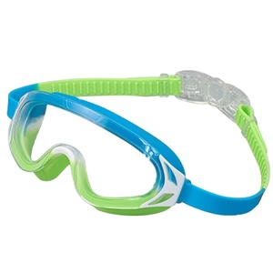 Masque de natation pour enfants, personnalisé, en silicone, réglable, anti-fuite, anti-buée, étanche, protection UV HD, compétition, plongée, natation pour enfants - Product Image 1