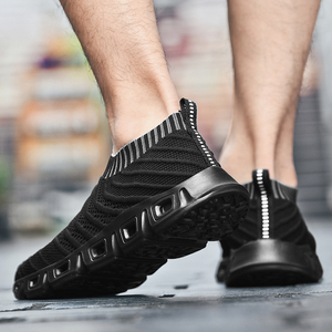 Zapatos Deportivos de Moda para Hombre, Talla Grande, Parte Superior de Malla Transpirable y Suela Ligera de MD, para Caminar en Primavera/Verano - Product Image 2