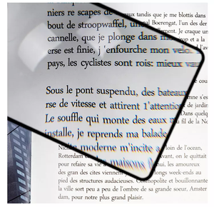 Lente <span class=keywords><strong>Fresnel</strong></span> de <span class=keywords><strong>PVC</strong></span> de Alta Calidad, Lámina de 180 mm x 120 mm para Lectura, Experimentos y Proyectos de Bricolaje - Nuevo Regalo/Decoración - Product Image 6