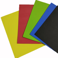 Prix moins cher d'usine plus de 100 couleurs existantes 1mm 2mm 3mm 4mm feuille de mousse EVA couleur personnalisée/rouleau