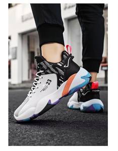 Zapatillas de Baloncesto de Moda 2025, Zapatillas Deportivas de Caña Alta, Multifuncionales - Product Image 5