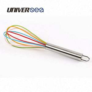 Fouet en acier inoxydable recouvert de silicone de bonne qualité - Ustensile alimentaire - Product Image 3